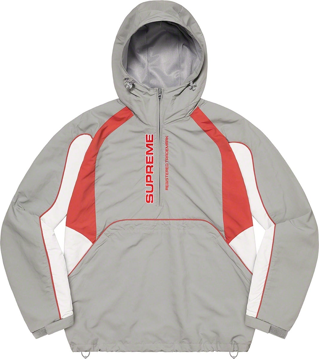 Paneled Half Zip Pullover view 9